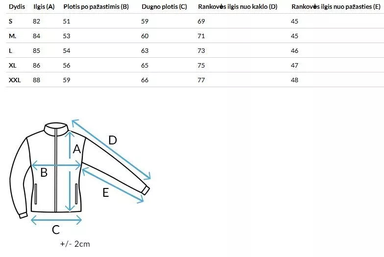 Moteriška dvipusė juoda striukė Brezi