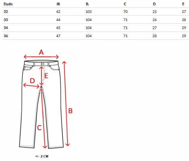 Vyriškos rusvos kelnės Sonic