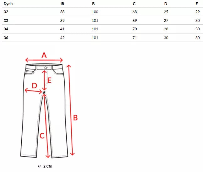 Vyriškos juodos kelnės Rio