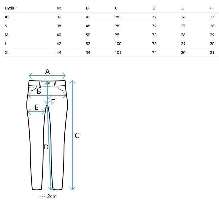 Moteriškos rudos spalvos kelnės Cargo