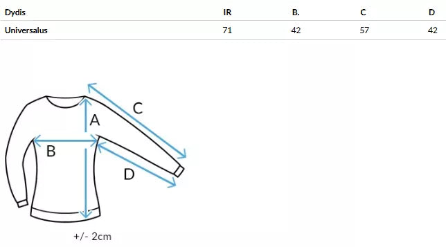 Moteriškas baltas megztinis Ariel
