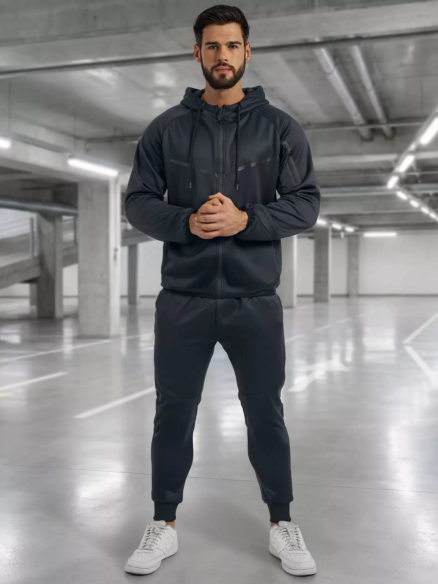 Tamsiai mėlynas vyriškas komplektas Jake