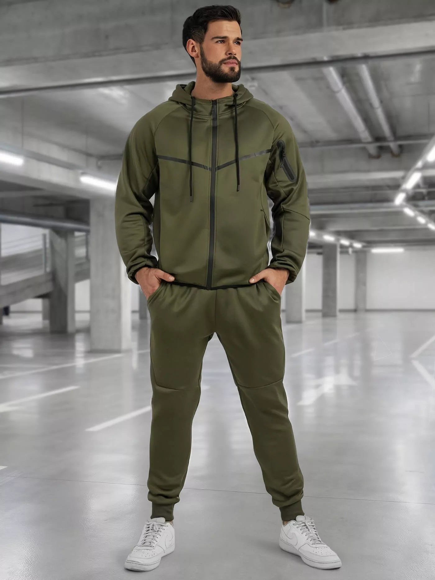 Chaki vyriškas komplektas Jake