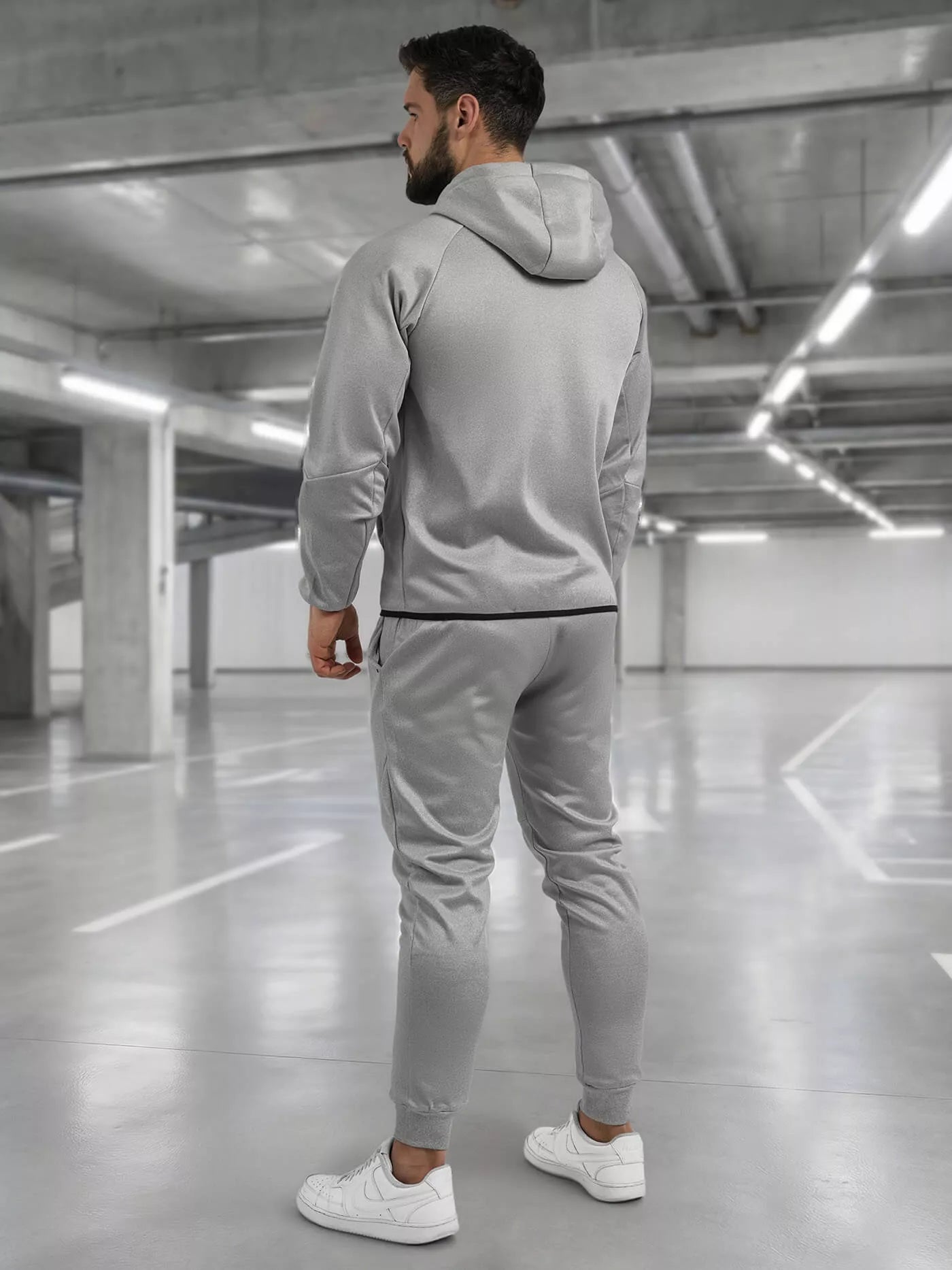 Šviesiai pilkas vyriškas komplektas Jake