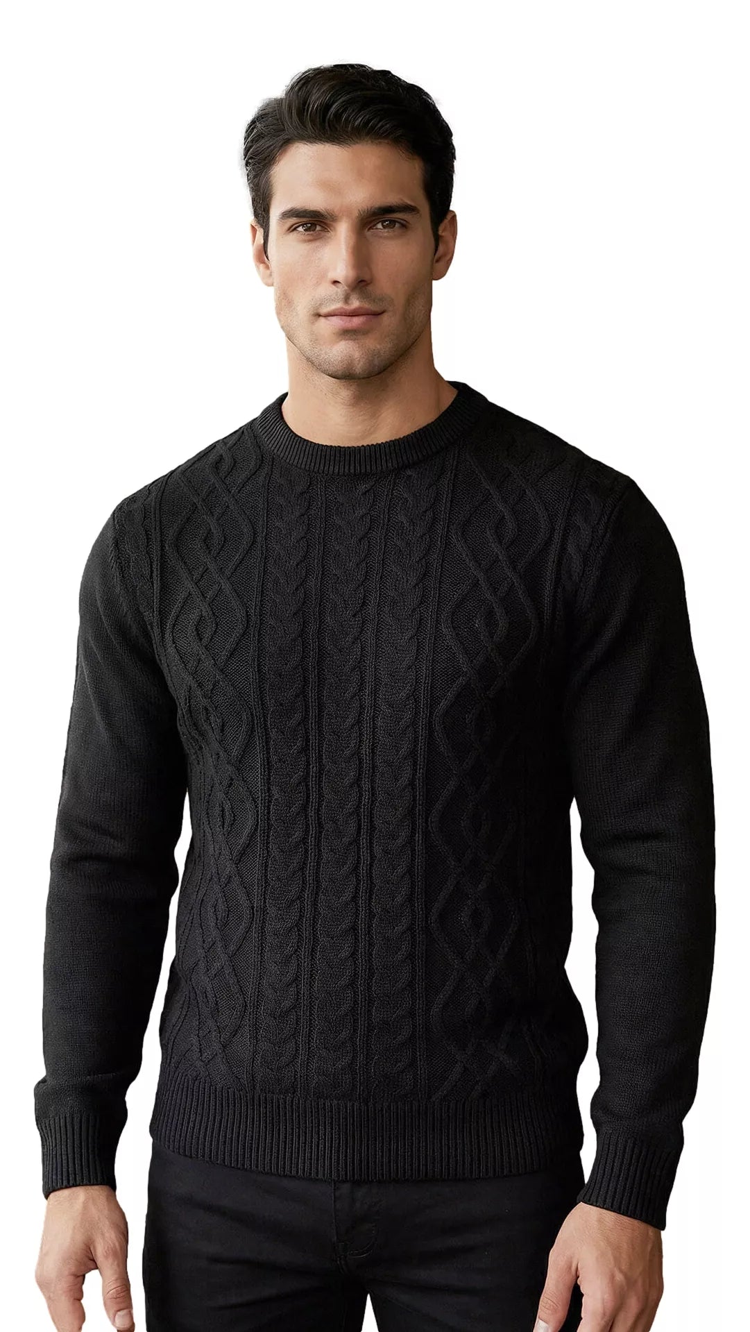 Vyriškas juodas megztinis Wilson