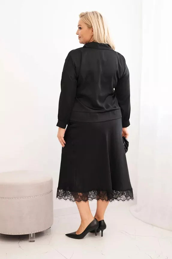 Moteriškas juodas rinkinys Roma