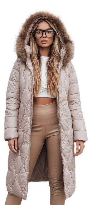 Moteriška žieminė rusva striukė Fibin