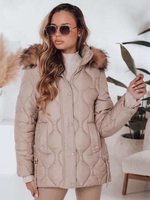 Moteriška rusva žieminė striukė Lumor