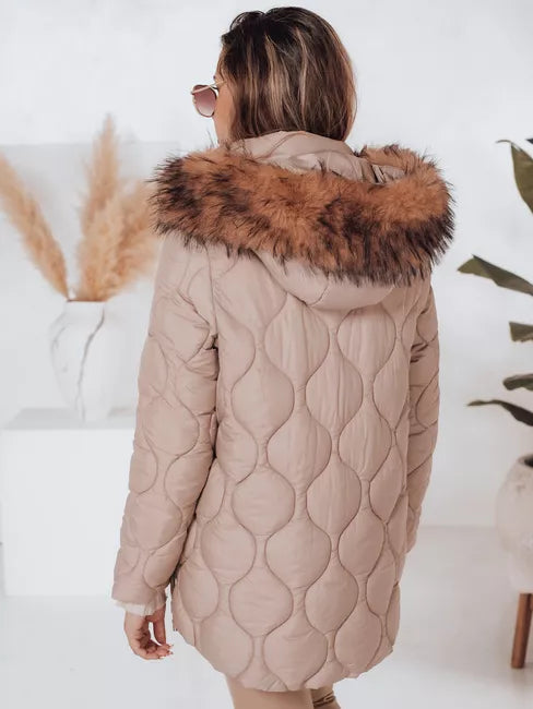 Moteriška rusva žieminė striukė Lumor