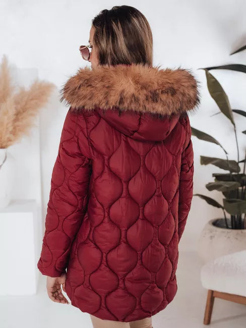 Moteriška bordo žieminė striukė Lumor