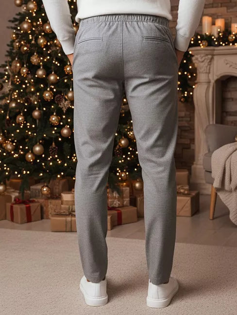 Vyriškos tamsiai pilkos kelnės Rio