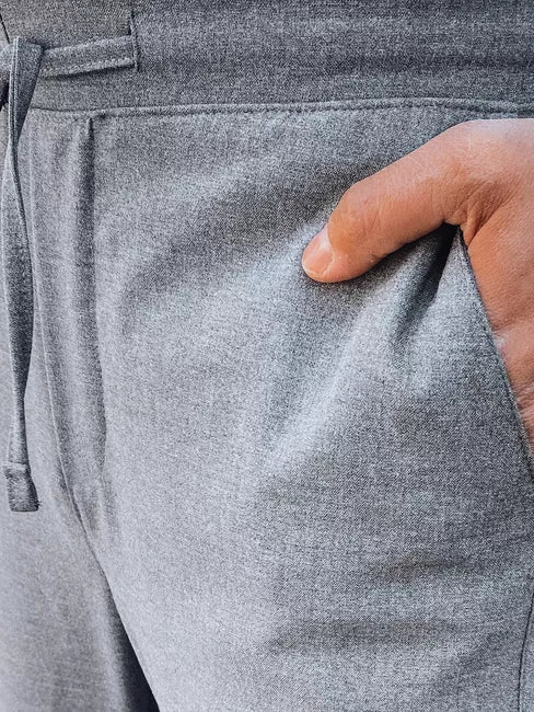 Vyriškos tamsiai pilkos kelnės Rio