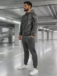 Tamsiai pilkas vyriškas komplektas Jake