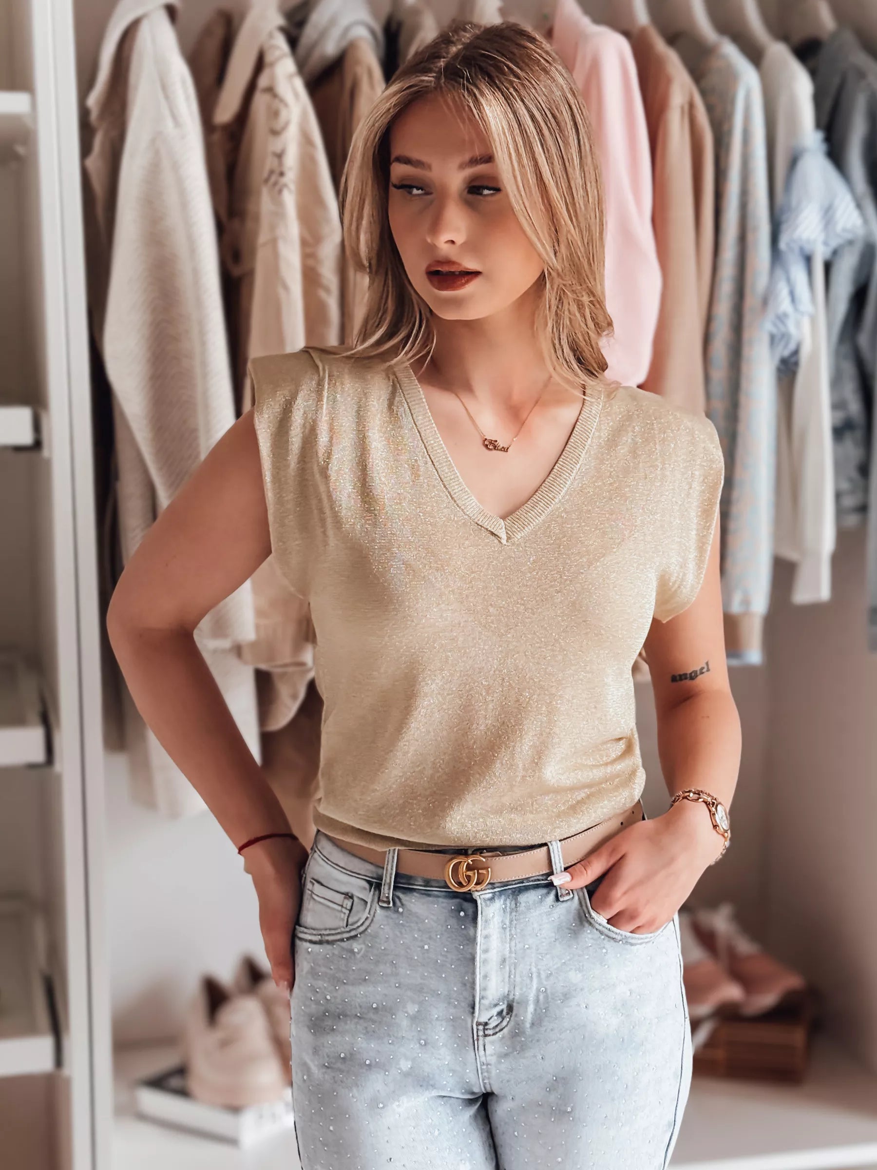 Moteriška rusva palaidinė SELFINA