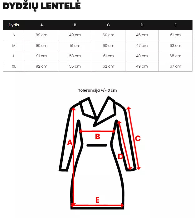 Juoda Žieminė moteriša striukė Marisa