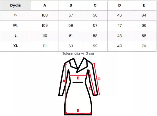 Moteriška ilga juoda žieminė striukė iš dirbtinio kailio Vesta