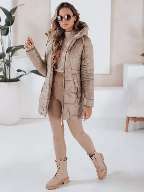 Moteriška ruda žieminė striukė Tango