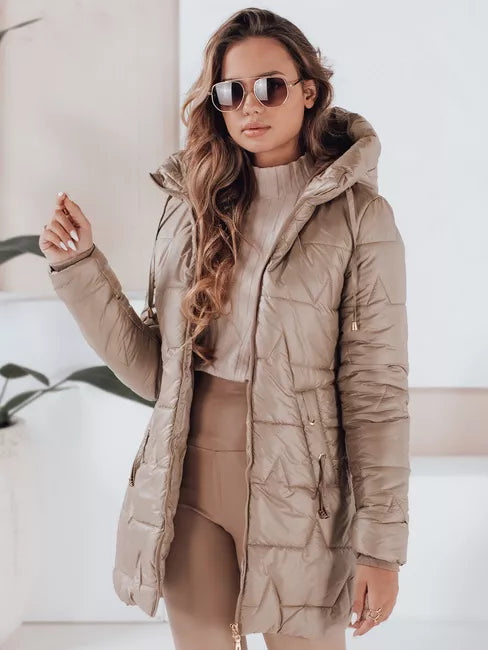 Moteriška ruda žieminė striukė Tango