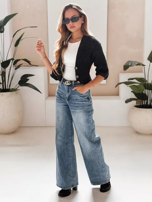 Moteriškas juodas megztinis Lorel