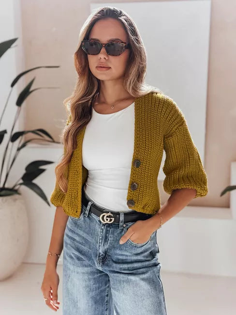 Moteriškas oranžinis megztinis Lorel