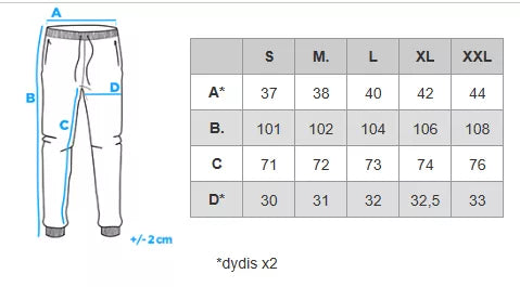 Vyriški mėlynos spalvos džinsai Cart