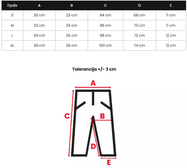 Moteriškos juodos tamprės Ketrin