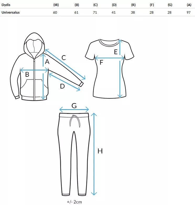Trijų dalių moteriškas pilkas komplektas Kemy
