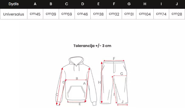 Moteriškos pilkos spalvos komplektas 75