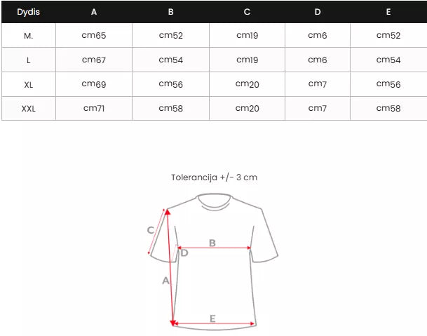 Vyriški balti polo marškinėliai Vytis