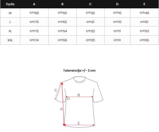 Vyriški juodi marškinėliai Stary