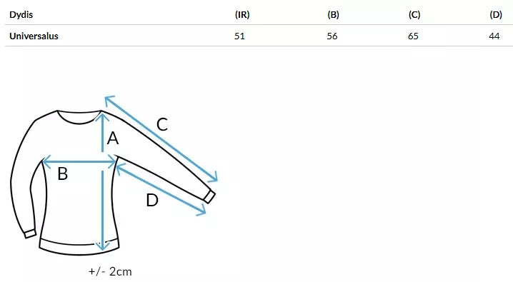 Moteriškas baltas/violetinis dryžuotas megztinis Charming