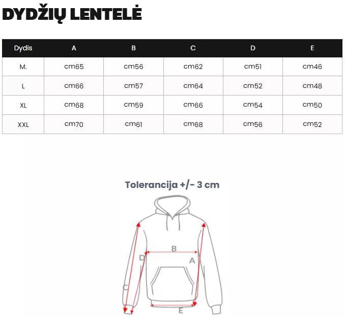 Vyriškas juodas džemperis Brooklyn