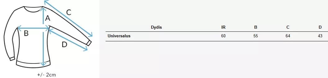 Moteriškas baltas megztinis Mislook