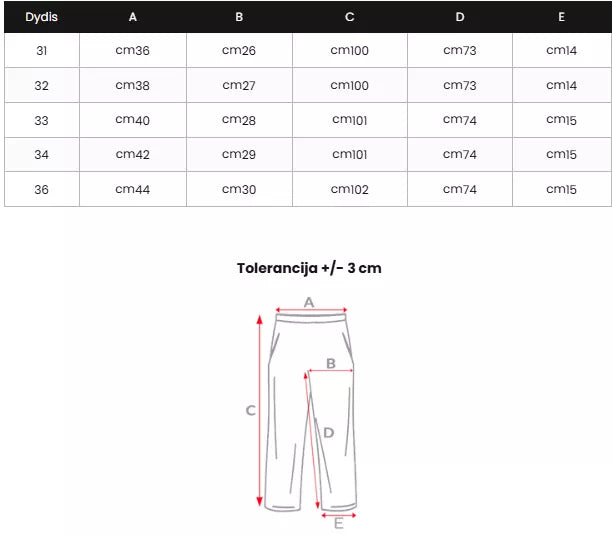Vyriški mėlyni džinsai Aden