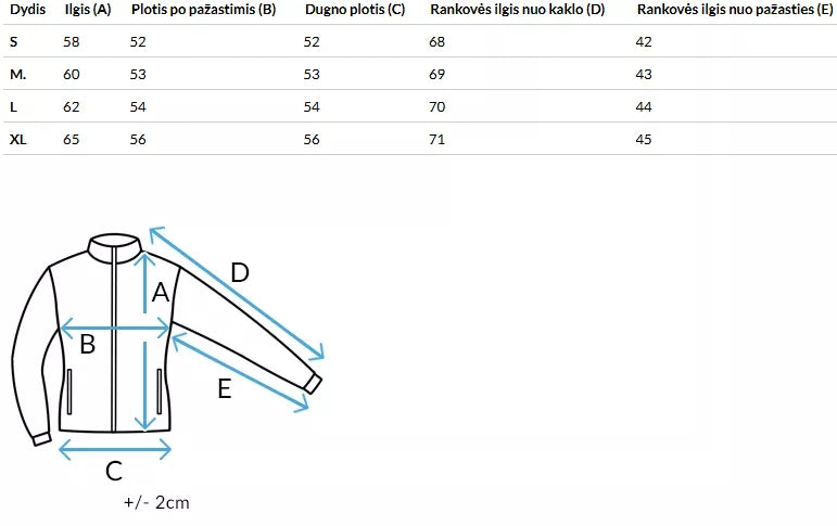 Moteriška žieminė ruda striukė Trendy
