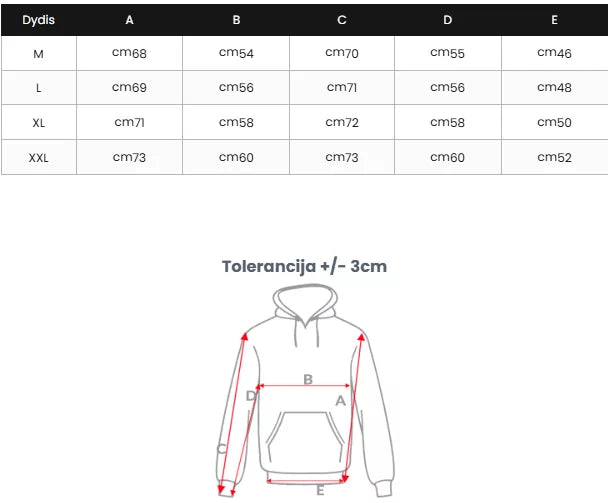 Vyriškas juodas džemperis Adon