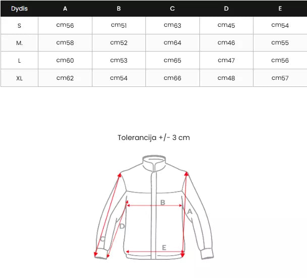 Moteriška juoda striukė Erik