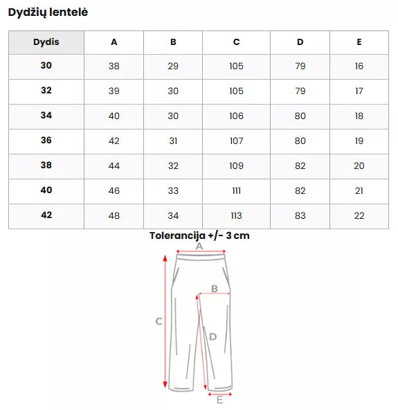 Vyriškos juodos kelnės  Gala