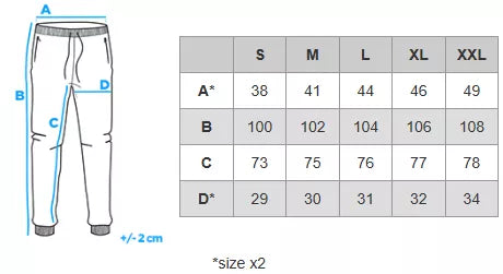 Vyriškos chaki spalvos kelnės Tuman