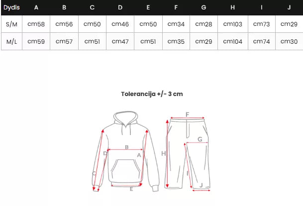 Moteriškas juodas laisvalaikio kostiumas Maribel