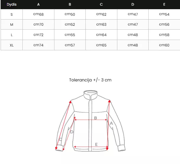 Moteriška juoda striukė Alant