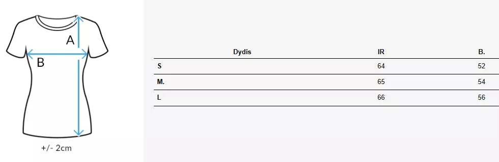 Moteriški balti marškinėliai Lyse