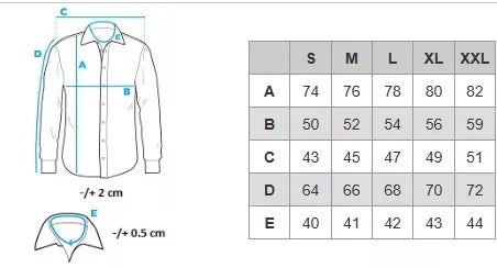 Vyriški tamsiai mėlynos spalvos marškiniai Aiden