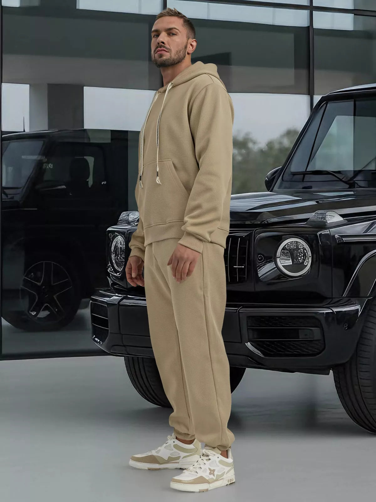 Vyriškas rusvas komplektas Ulan