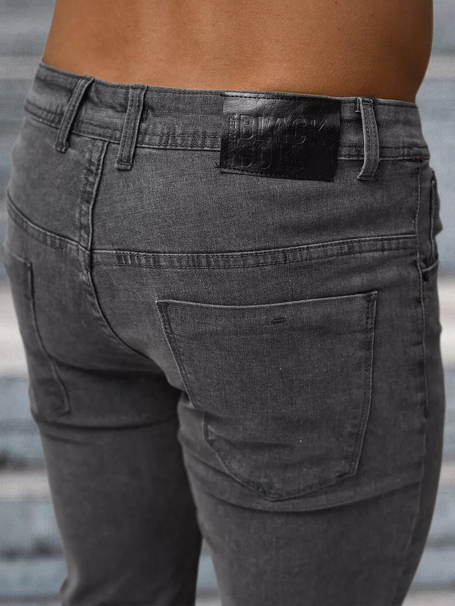 Vyriški tamsiai pilki džinsai Fernit