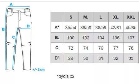 Vyriškos chaki spalvos kelnės Orson