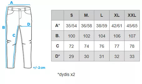 Vyriškos tamsiai mėlynos spalvos laisvalaikio kelnės Performance