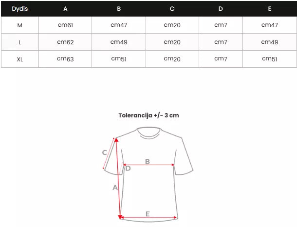 Vyrški balti marškinėliai Bicon