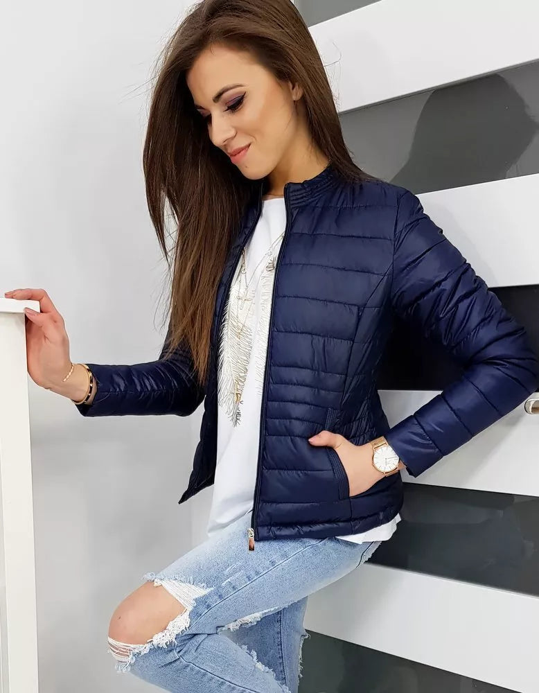 Tamsiai mėlyna moteriška striukė About