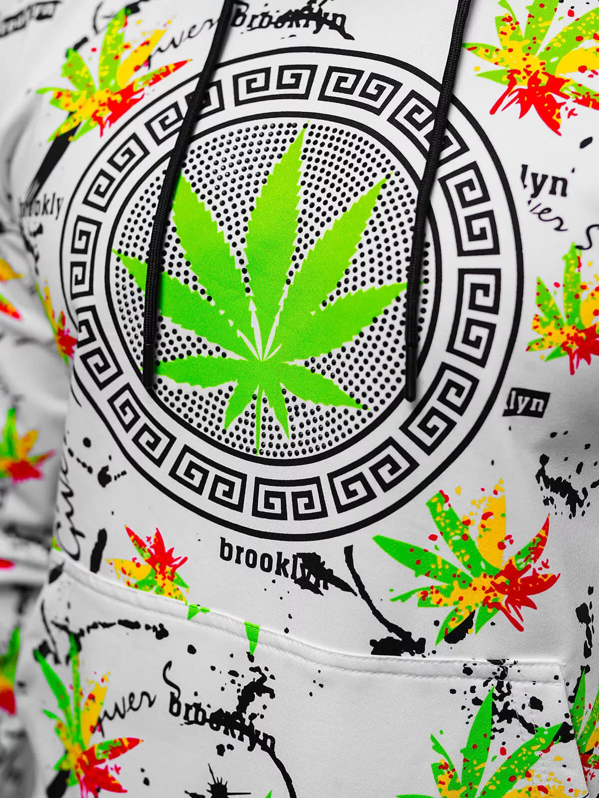 Baltas džemperis Bruker